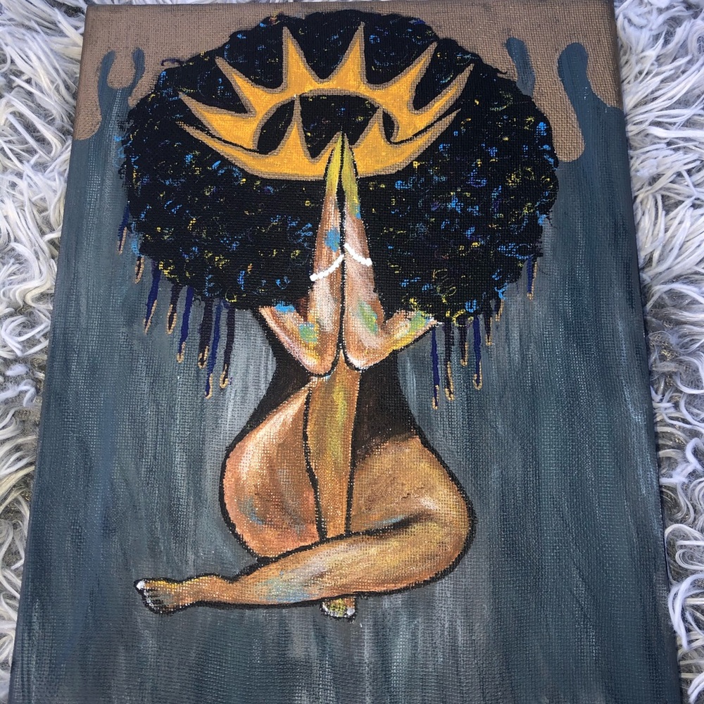 Hand painted canvas